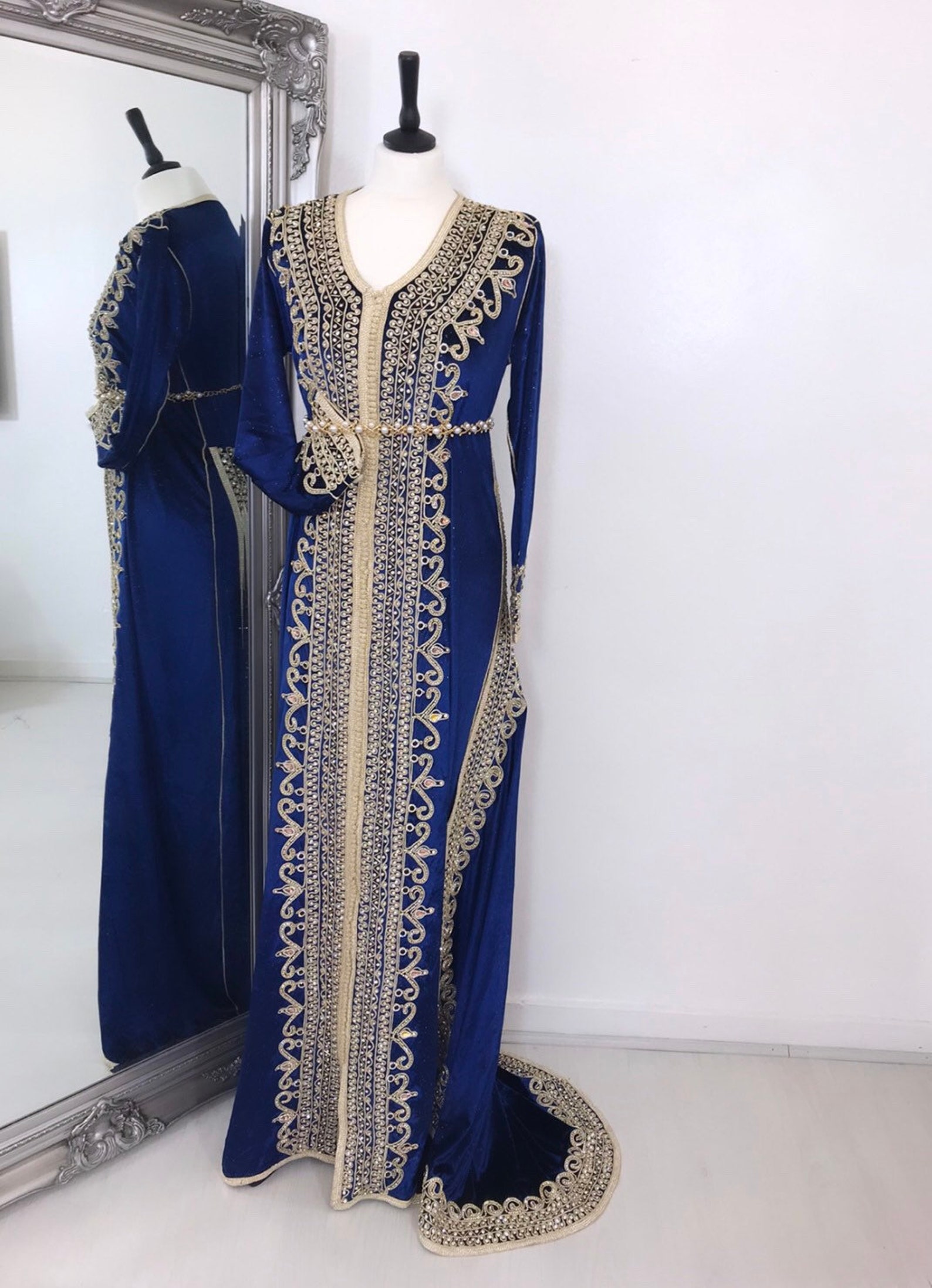 Moroccan Takchita kaftan Dress Etsy