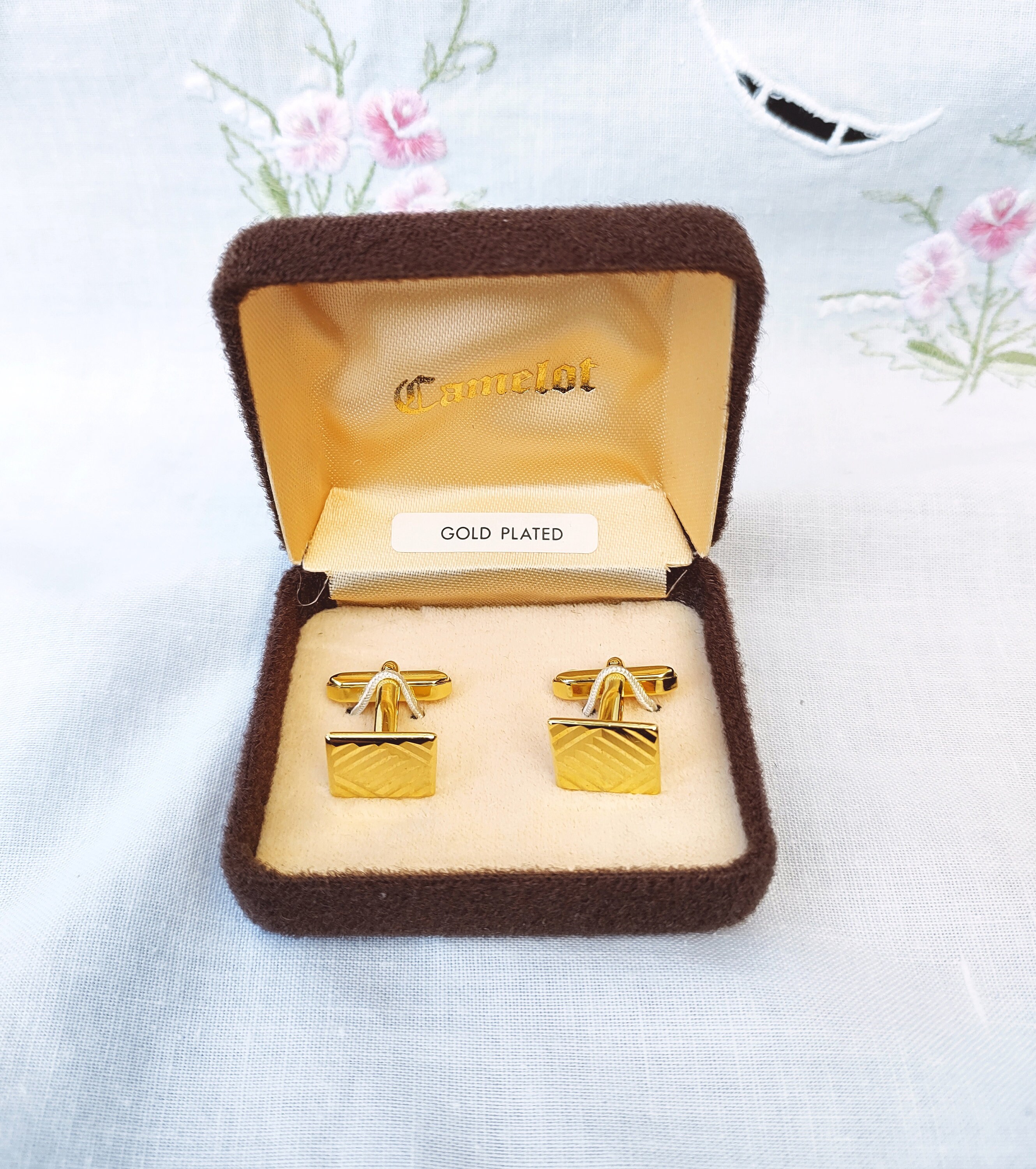 Gold plated Cufflinks Gold plated Cufflinks