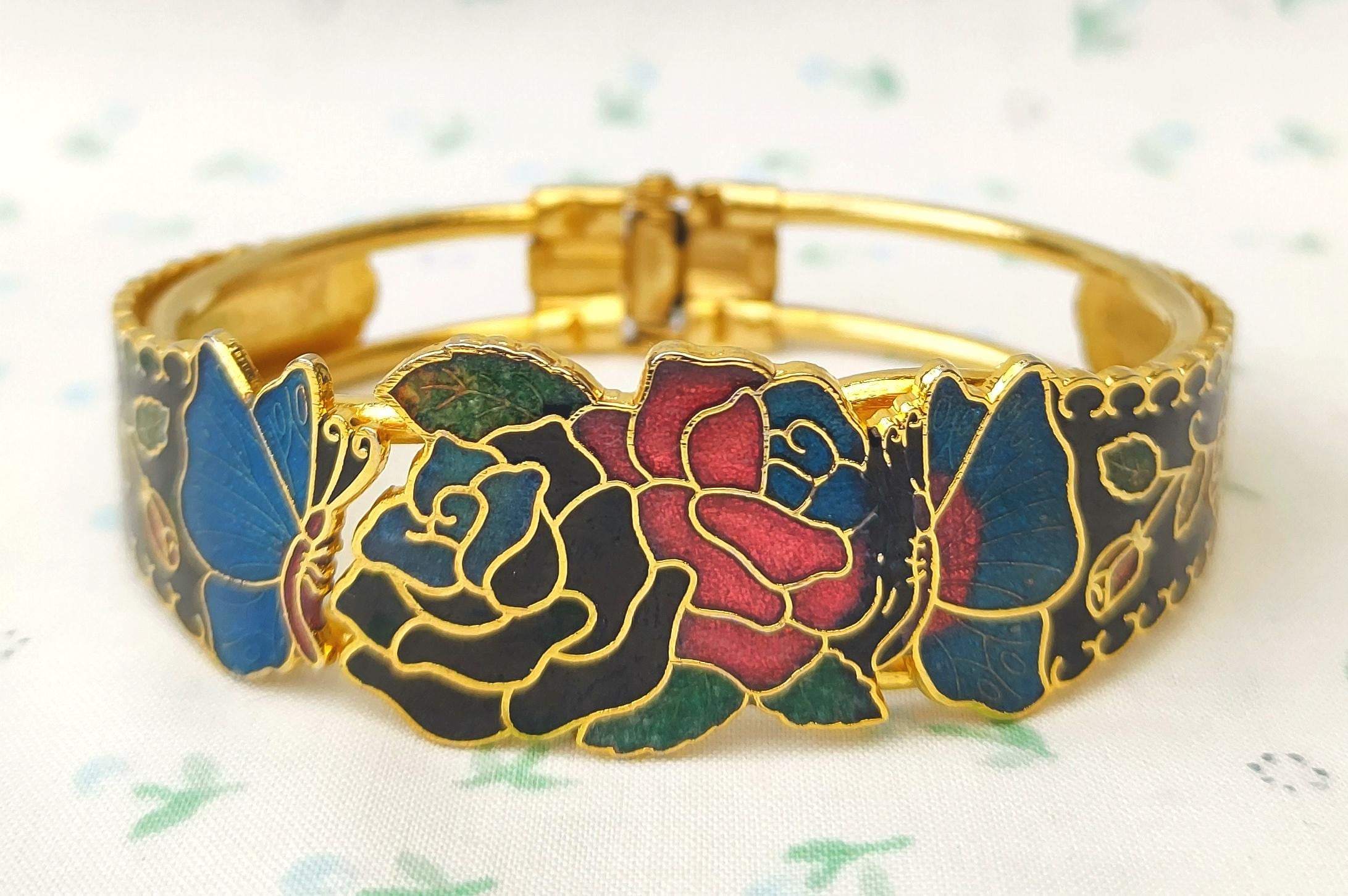 【BLACKPURPLE】Asothone Padlock Key Bangle Bracelet il_fullxfull.6360258329_cbiz.jpg