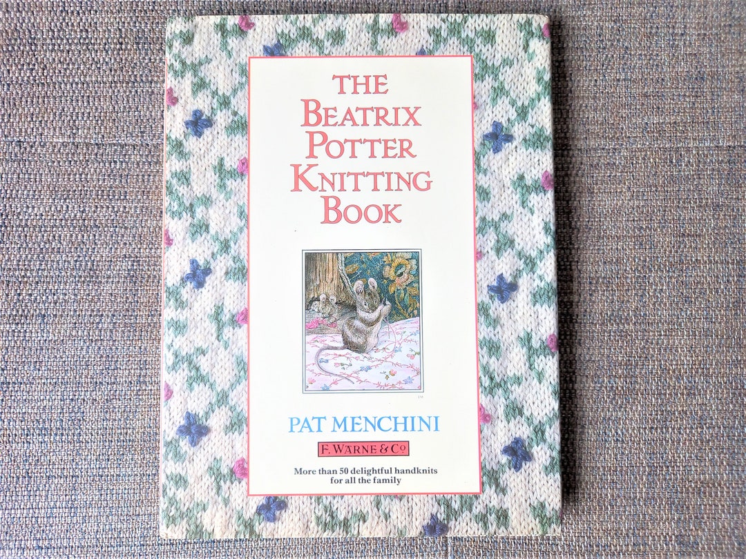 1980s the Beatrix Potter Knitting Book by Pat Menchini Picture Etsy