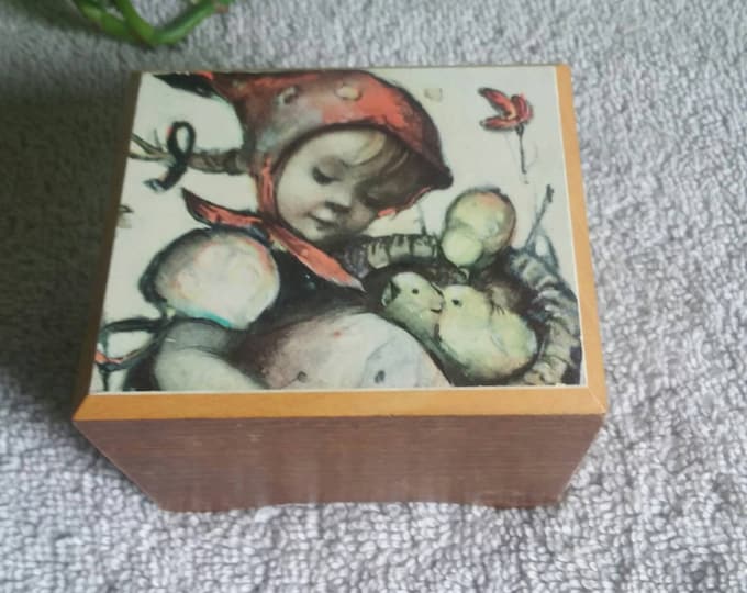 Hummel Music Box Reproduction 1970s Swiss Movement Excellent Condition Wind up Music Box Etsy
