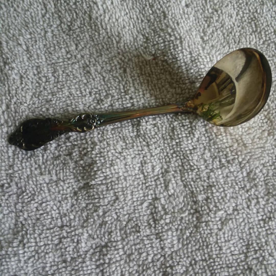 Vintage Gravy Ladle Utensil 1960s Rogers Original Excellent Vintage