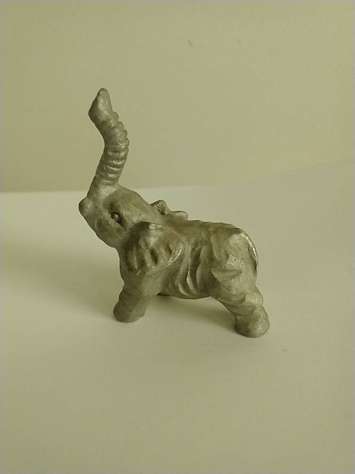 Vintage Pewter Elephant Miniature Spoontiques Figurine Etsy