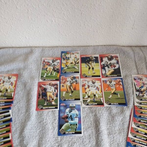 New Orleans Saints football tc 1991 Score players such as Steve Walsh Toi Cook plus more mint to mint plus condition vintage football cards