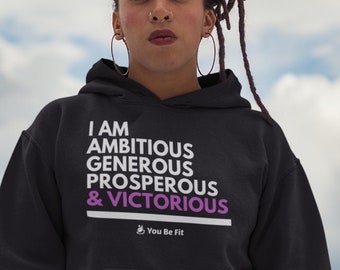 Motivation - Champion Hoodie - I Am Victorious