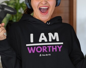 Motivation - Champion Hoodie - I Am Worthy