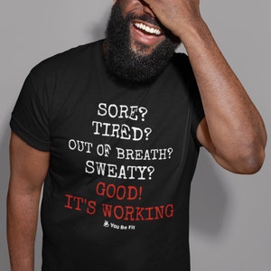 Motivation Short-Sleeve Unisex T-Shirt Good It's Working blk image 2