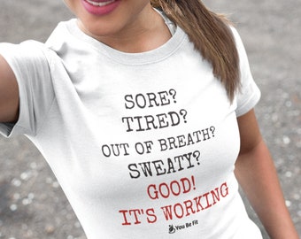 Motivation Short-Sleeve Unisex T-Shirt | Good! It's Working - Wht