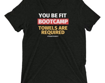 You Be Fit Bootcamp - T-shirt met korte mouwen