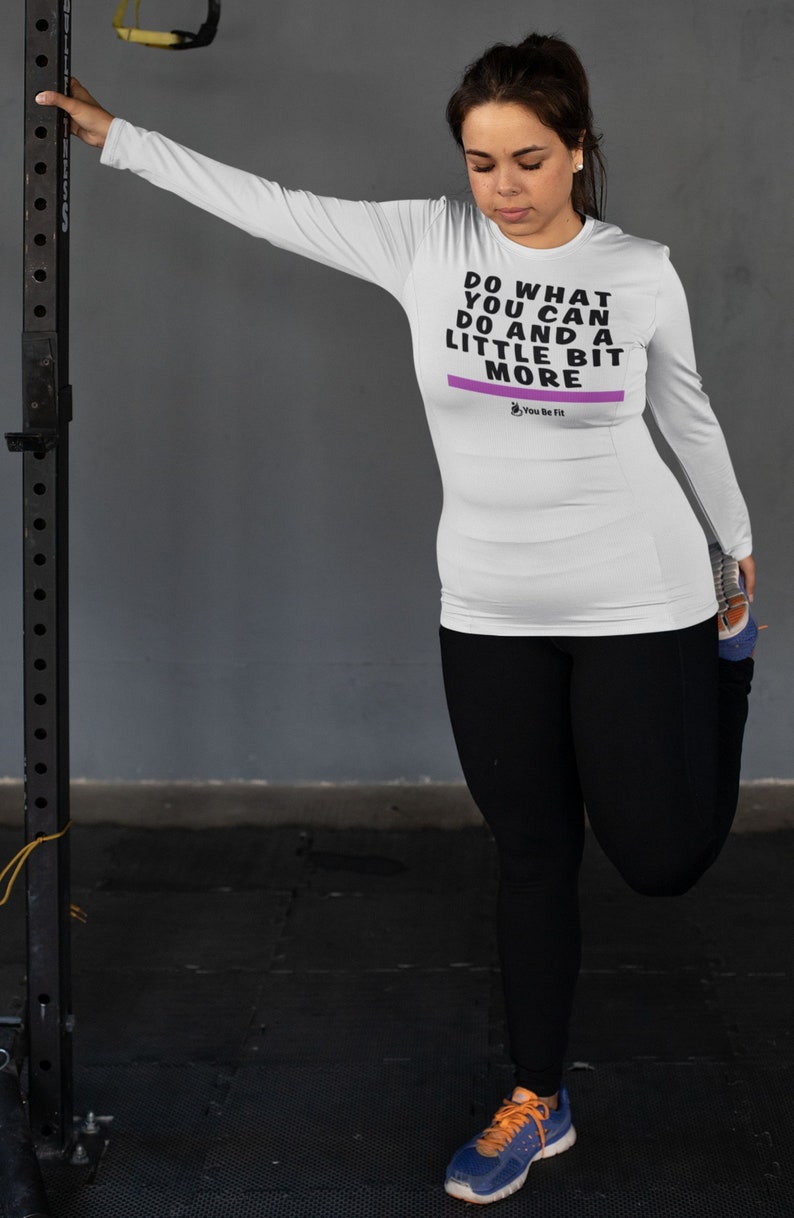 Motivation Long-Sleeve Tee Unisex Do What You Can Do image 5