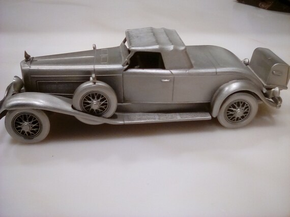 danbury mint pewter cars