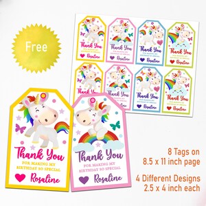 Unicorn Invitation Unicorn Birthday Invitation Unicorn - Etsy