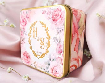 Personalized Wedding Favor Box| Custom Wedding Gift Box| Bidh Box| Nikkah Box| Indian Wedding Favor Box| Qabool Hai Box| Wedding Souvenir
