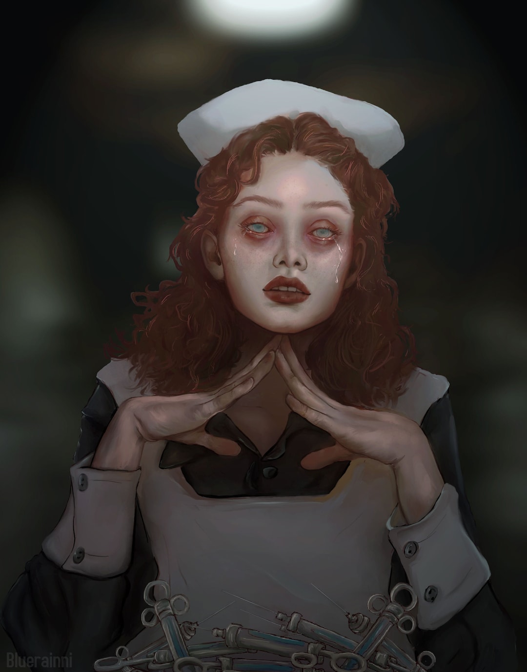 Dead by Daylight the Nurse Print Etsy UK
