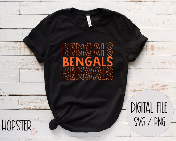 Bengals Svg Bengals Cut File Bengals Football Bengals Svg | Etsy
