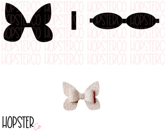 Download Butterfly bow SVG hair bow cut file SVG cutting file SVG ...