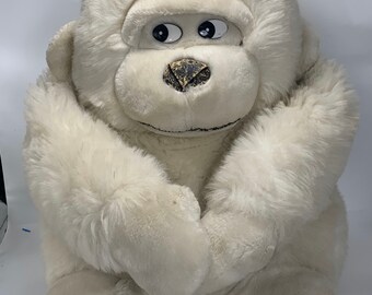 white gorilla stuffed animal