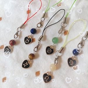 Zodiac Phone Charms