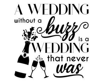 Wedding Buzz Koozie Etsy