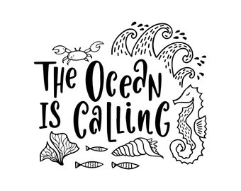 Download The Ocean Is Calling Svg Whale Svg Quote Sea Ocean Svg Vacation Beach Vector Quote Cut And Print T Shirt Design Printable Instant Download Prints Art Collectibles Safarni Org