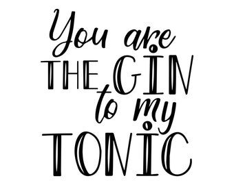 Download Gin And Tonic Svg Etsy