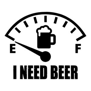 Kan koeler graphics - ik heb een biertje nodig - SVG, PNG-bestanden voor Cricut, HTV, Instant Digitale Download