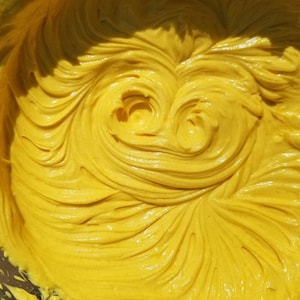 Bio Kurkuma + Shea + Vitamin E Butter | Ayurvedische wilde Kurkuma, weiße Kurkuma, regelmäßige Kurkuma