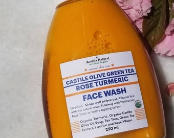 Turmeric Green Tea Face Wash | 8 oz