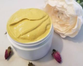 Bockshornklee Kurkuma Honig Aloe Vera Gesichtsmaske