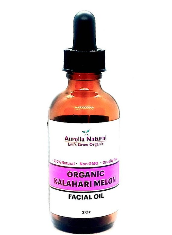 Organic Kalahari Melon Oil Face Oil Under Eye Neck Etsy