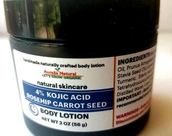 Kojic Face Body cream Handmade All Natural