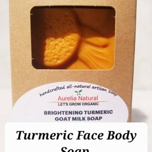 Goatmilk Turmeric Soap | Good for Oily skin