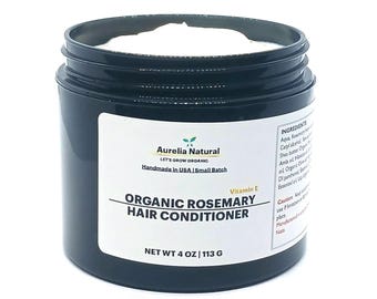 Organic Rosemary Leave in Hair Conditioner All Natural Handmade