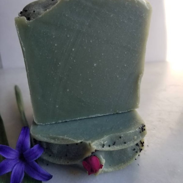 BLUE TANSY FRANKINCENSE Face Cleansing Soap | Gentle Face Wash