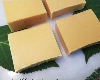Kojic Acid Turmeric Soap: Lemon & Honey, Handcrafted
