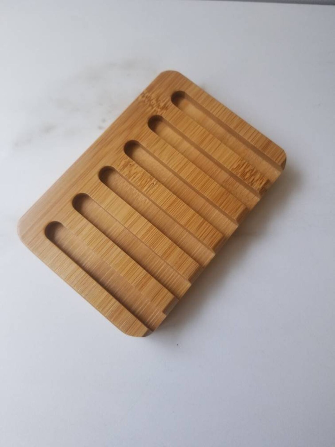 NATURAL BAMBOO SOAP Dish / Eco Friendly Soap Dish / Super Cute Keep