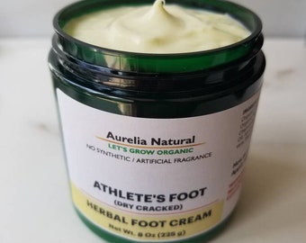 Crème pour les pieds à base de plantes | Crème pieds nus pied d'athlète pied sec craquelé | Réparation apaisante