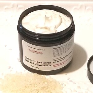 Organic Fermented Rice water Deep Hair Conditioner image 3