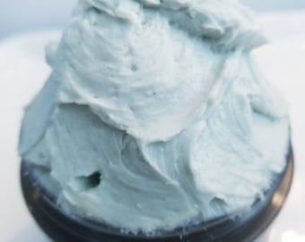 LUXURIOUS BLUE TANSY Whipped Butter Cream | Face Body