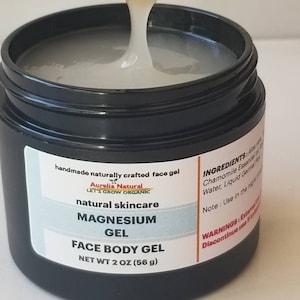 Magnesium Gel Face and Body | Hydrate skin Handmade