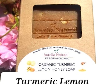 Turmeric Lemon Honey  soap | Face Body