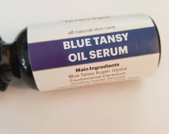 ORGANIC Blue Tansy FACIAL Serum, Face Oil, Facial care