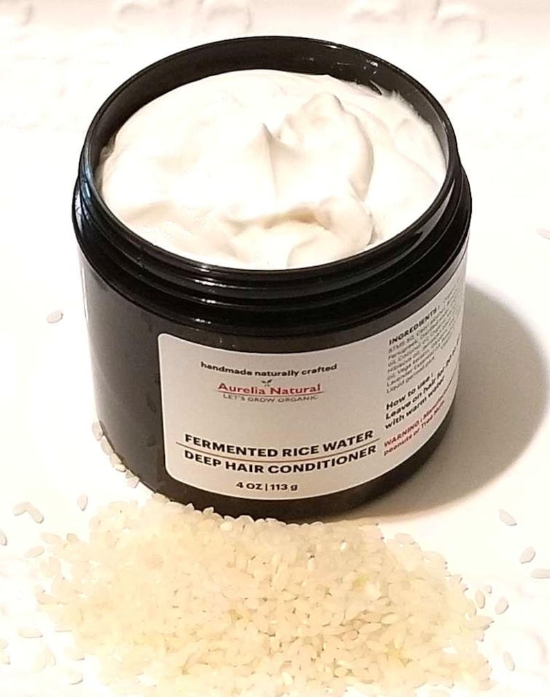 Organic Fermented Rice water Deep Hair Conditioner image 2