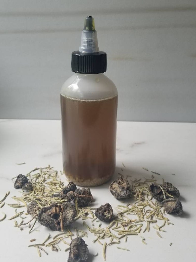 Fenugreek Hair Oil Ayurvedic Hair Oil Infused Rosemary Etsy