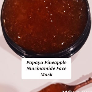 Papaya Pineapple Niacinamide Gel Face Mask