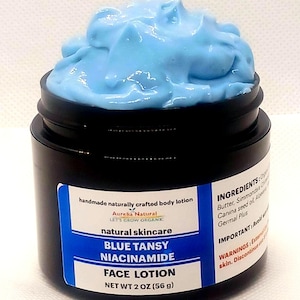 Luxurious Blue Tansy Niacinamide  Face Moisturizer Nourish, Hydrate light Non greasy