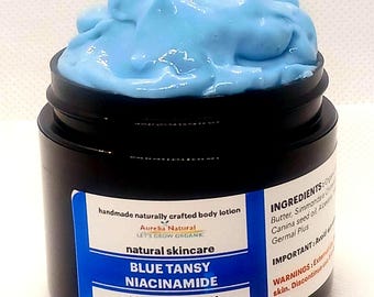 Luxurious Blue Tansy Niacinamide  Face Moisturizer Nourish, Hydrate light Non greasy