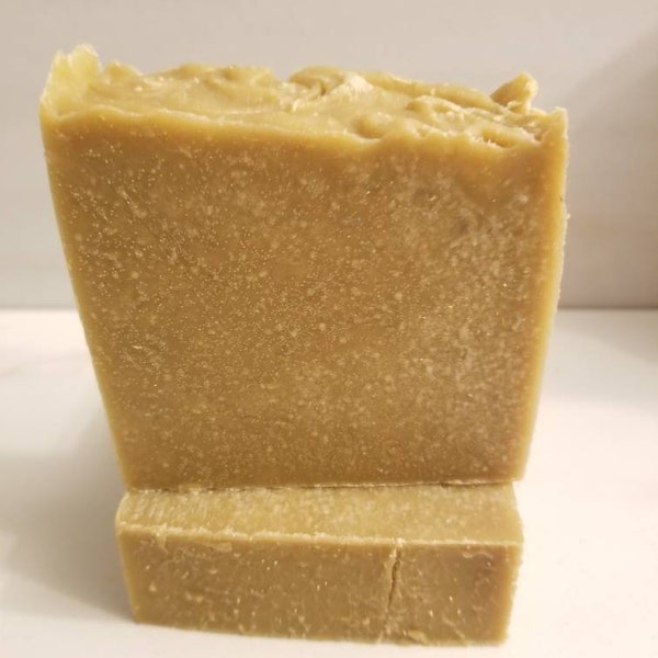 Sulfur Soap | Moisturizing Creamy lather No Color or Dye | Cocoa Shea | Natural Sulfur Smell | Handmade All Natural