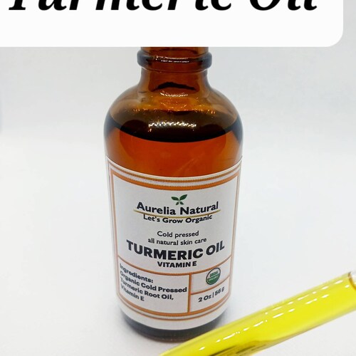 PURE GOLDEN TURMERIC Root Oil for Face 