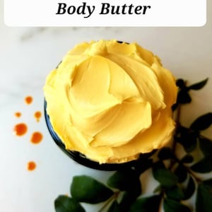 ORGANIC SEABUCKTHORN BODY Butter | Dry skin |  Handmade